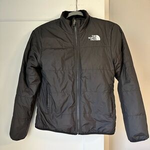 Girls The North Face Black Reversible Jacket